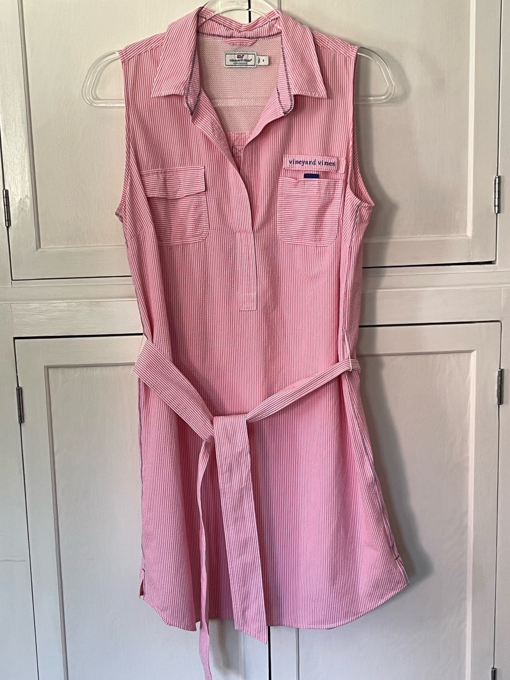 VINEYARD VINES | 8 | PINK Performance Harbor Dress
